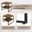 Kornokipos 20'' W Metal Nightstand