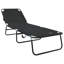 vidaXL Folding Sun Lounger Folding Polyester Outdoor Recliner Garden Chair-874205500