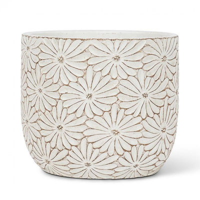 Round Daisy Planter