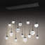Quest 14 Light Crystal LED Multi-Light Pendant-545188169