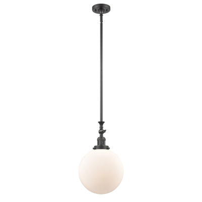 Luminaire suspendu sphère 1 lumière Hitterdal