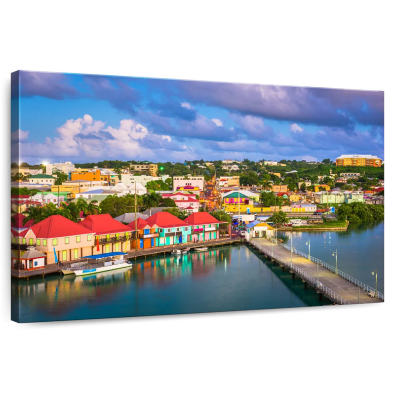 Gillard Bridge To Saint John's, 32" H x 48" W