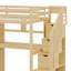 Lit mezzanine avec bureau intégré et escalier-60981173