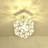 Jolie 1 - Light Modern Geometric Cutout Crystal Flush Mount-1014736689
