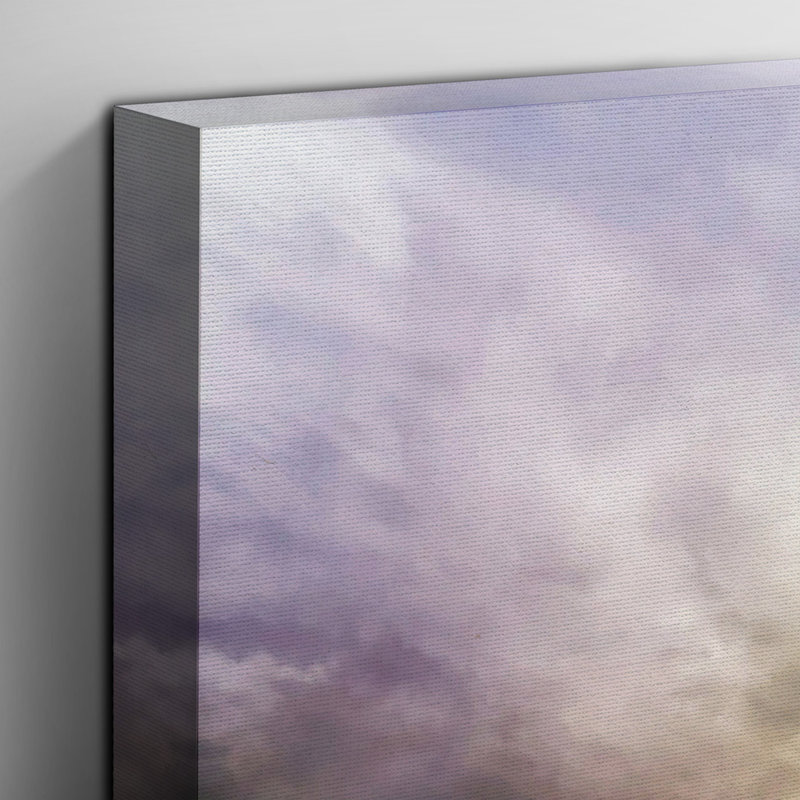 Landscape Train Track Photographic - Wrapped Canvas, 40cm H x 60cm W