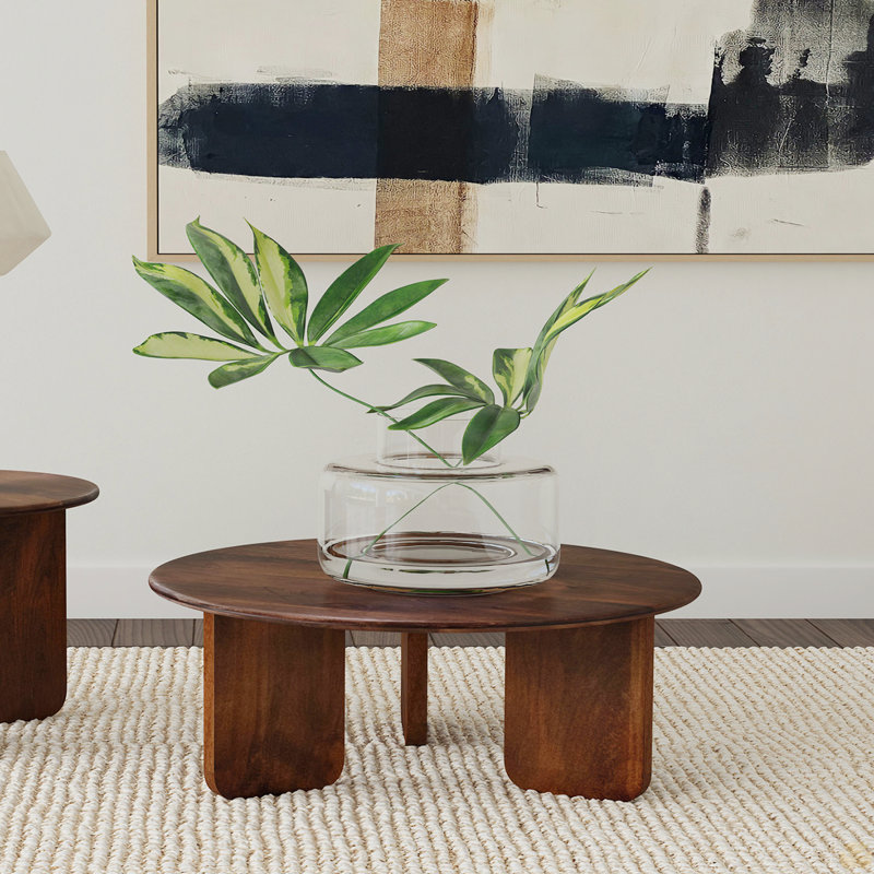 Table basse ronde