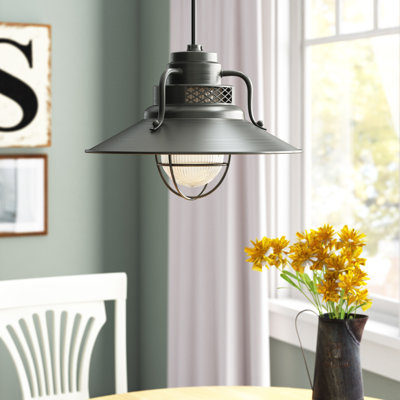 Luminaire suspendu conique à 1 lumière Fitzhugh