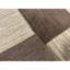 Gabbeh Wool Checkered Area Rug in Brown/Beige-106955044