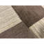 Gabbeh Wool Checkered Area Rug in Brown/Beige-106955045