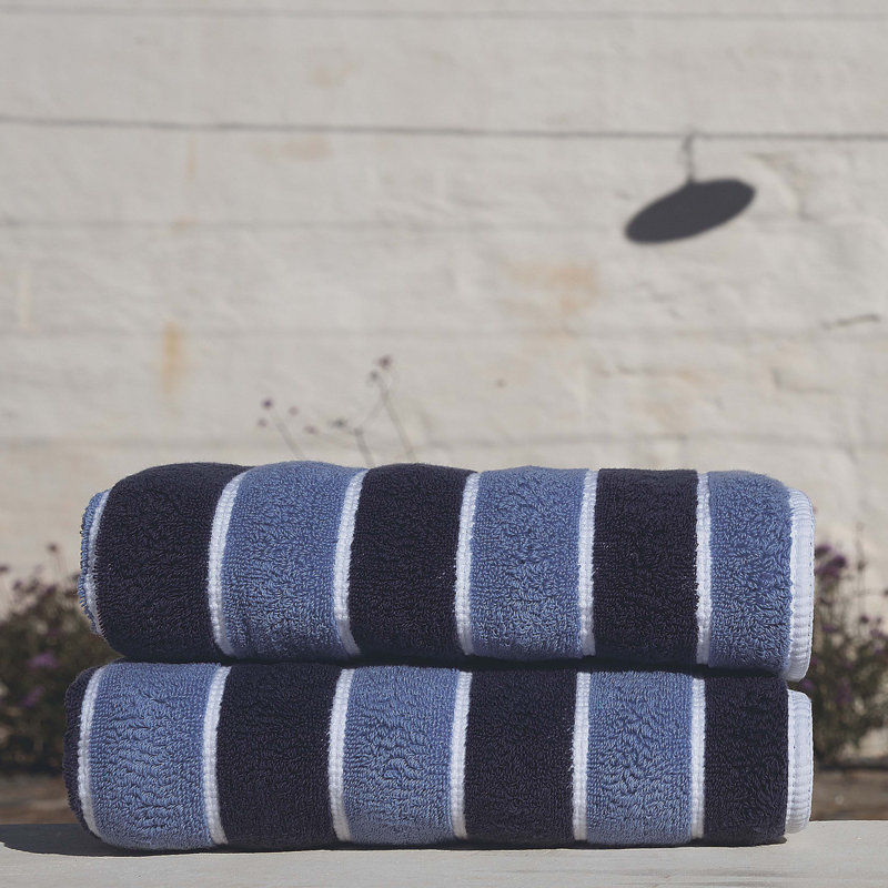 Neutral Hand Towel, Navy
