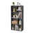 Melgarejo Bookshelves and Bookcases Set of 2, Freestanding Corner Bookshelf Storage Cabinet with Multiple Open Shelves, 2 Pcs Floor Standing Display Storage Shelves for Home Office, Living Room, or Bedroom-1425265652