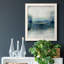 Indigo Meadow - peinture sur toile encadrée-410225233-410225243