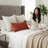 Earth Embroidered Linen Reversible Throw Pillow-15824961