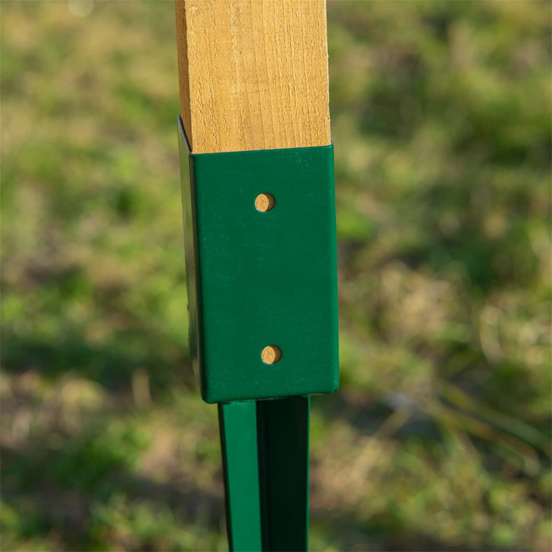 Symple Stuff Green Metal Pet Barrier