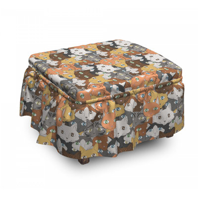 Ottoman Slipcover