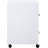 Locking Metal File Cabinet With Mobile Casters For Office Organization And Document Security-114609447