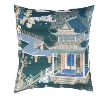 Turkish Fine Silk oriental Pillow 24"