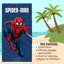 Marvel Spider-Man Web Beach Towel Blue Superhero Official Merchandise 70x140cm