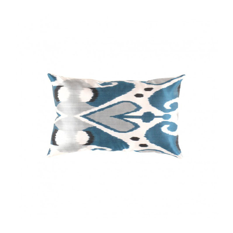 Oreiller en soie TI 241 Ikat