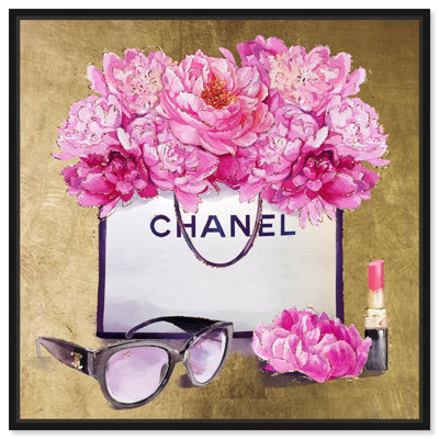 Mode et mode de vie glamour - mode graphique sur toile