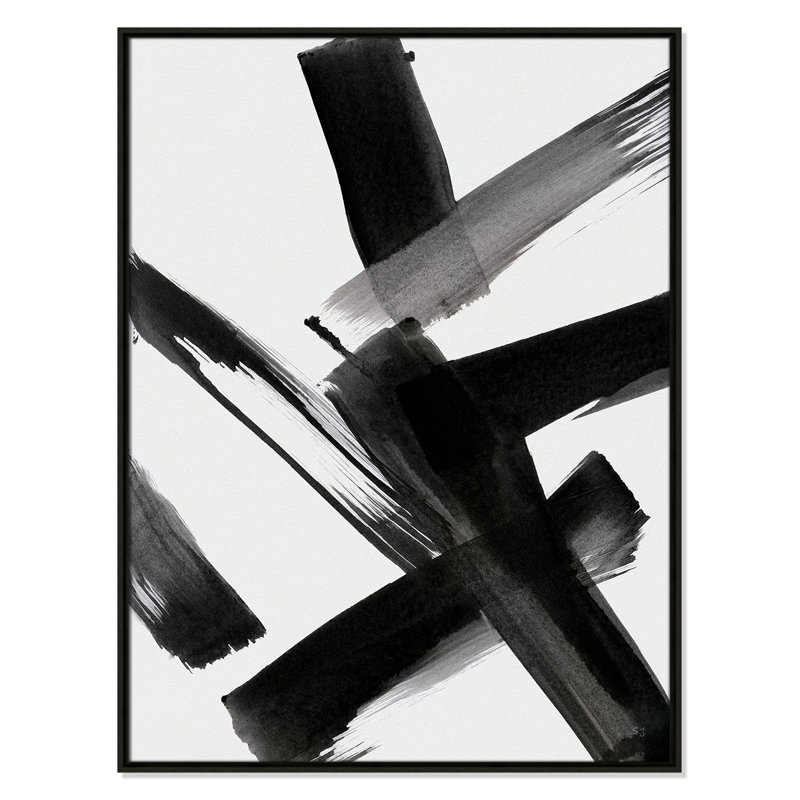 «Black Magic II» par Susan Jill, Espresso, H 41,5 po x l 31,5 po x P 2 po