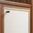 Capri 4-Shelf Wood Grain Bookcase In Walnut
