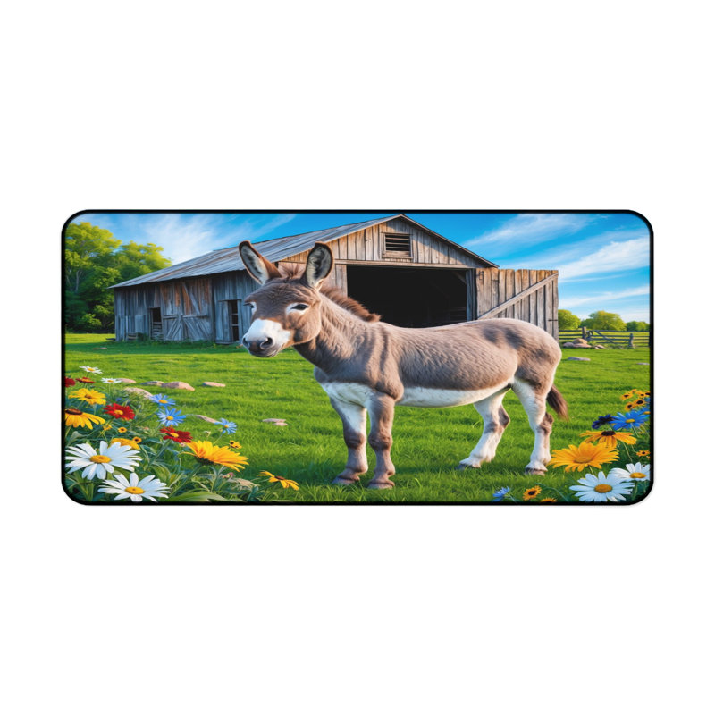 Polyester Desk Pad, 31.5x15.5