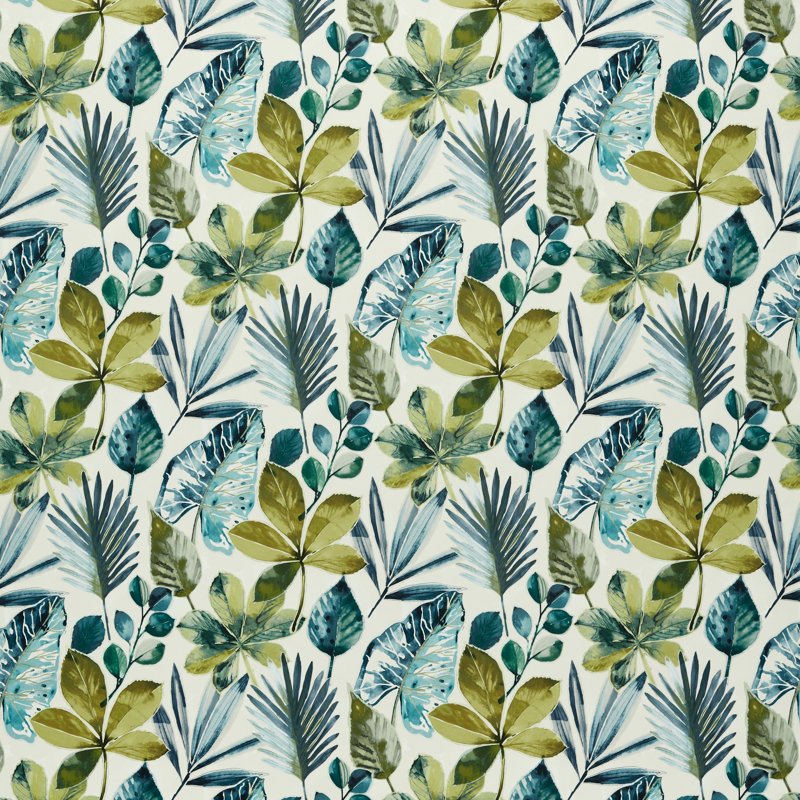 Amazonia Rainforest Performance Fabric, Glade Velvet
