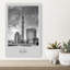 Tokyo Skytree Cityscape Modern Abstract Architecture City Wall Art Print by Melanie Viola - Wrapped Canvas Print-135624300