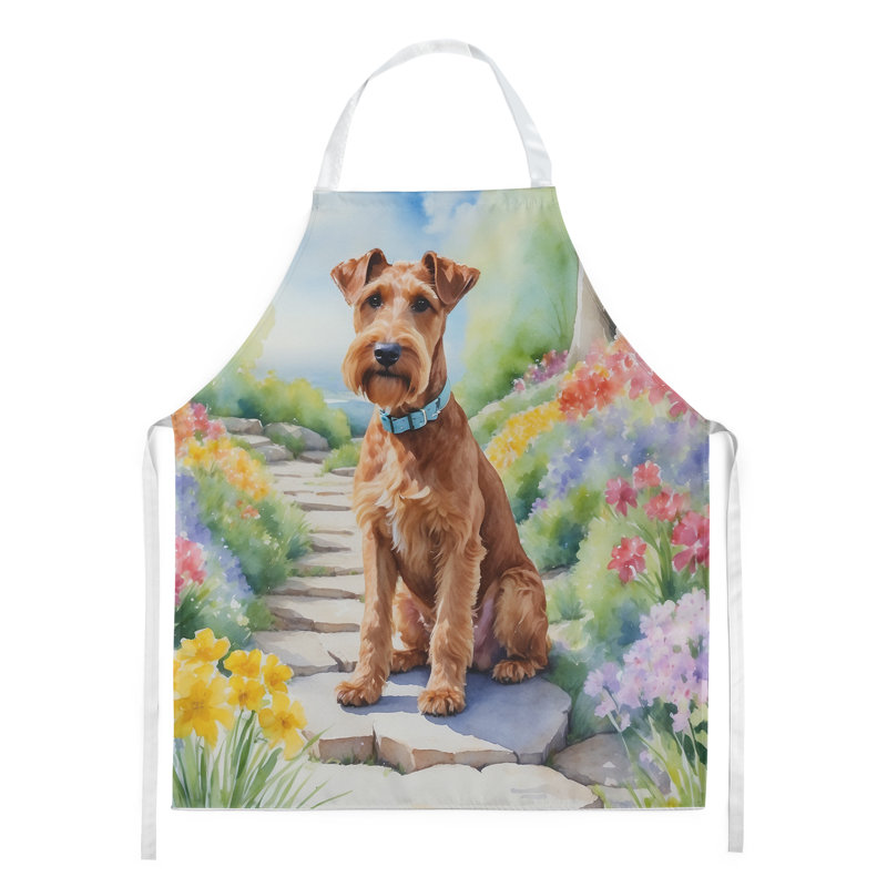 Tablier Irish Terrier Spring Path