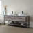 Murcia 72'' Double Bathroom Vanity with Ceramic Top-1200665754-1200665755