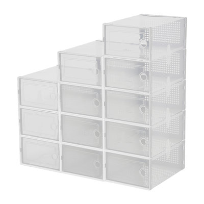 12 Pair Shoe Storage Box