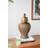 8.5x8.5x16.3" Ceramic Ginger Jar with Lid