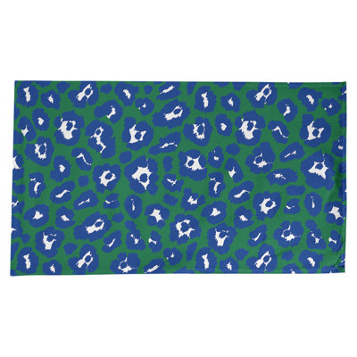 Animal Print Cotton Blend Tablecloth