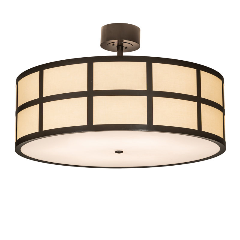 Barnabas 6 - Light Semi Flush Mount