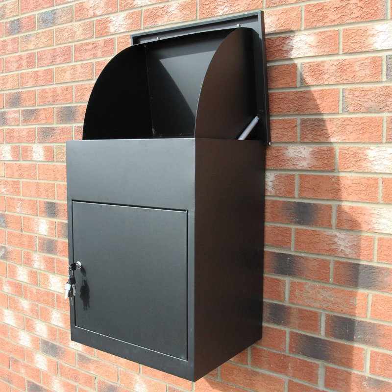 Maximilien Steel Wall Mounted Post Box