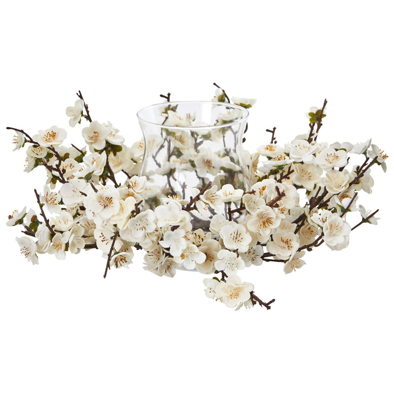Candélabre mélangé en vase prune