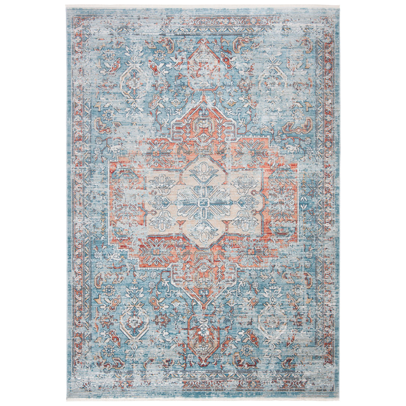 Mauro Oriental Hand Woven Area Rug, Rectangle 122 x 183 cm