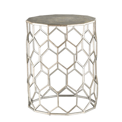 Chantella Iron Top End Table