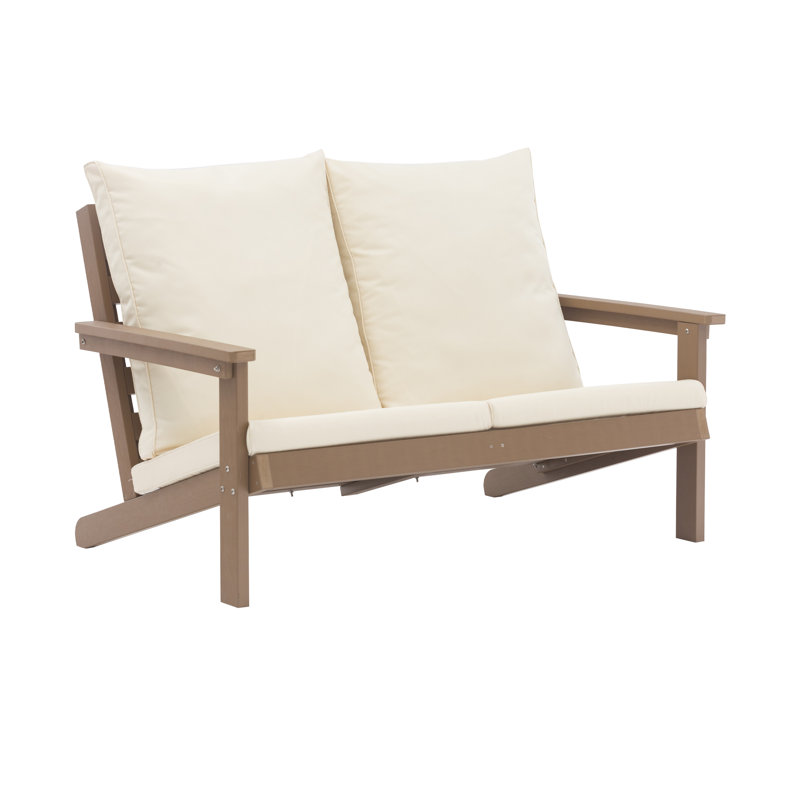 Canapé d'extérieur pour causeuse de patio, ensemble de conversation pour terrasse de jardin
