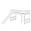 Lit mezzanine simple avec glissoire et échelle
