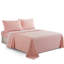 Ensemble de draps en coton imprimé à motif de licorne rose pour enfant-566023497-566023476