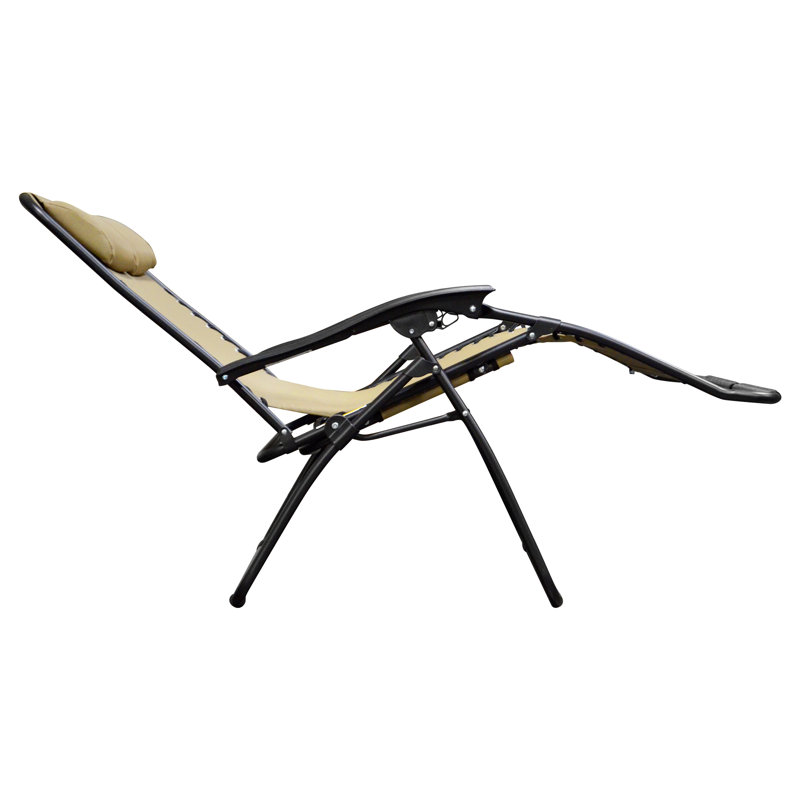 Chaise de camping inclinable