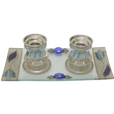 Glass Candlestick