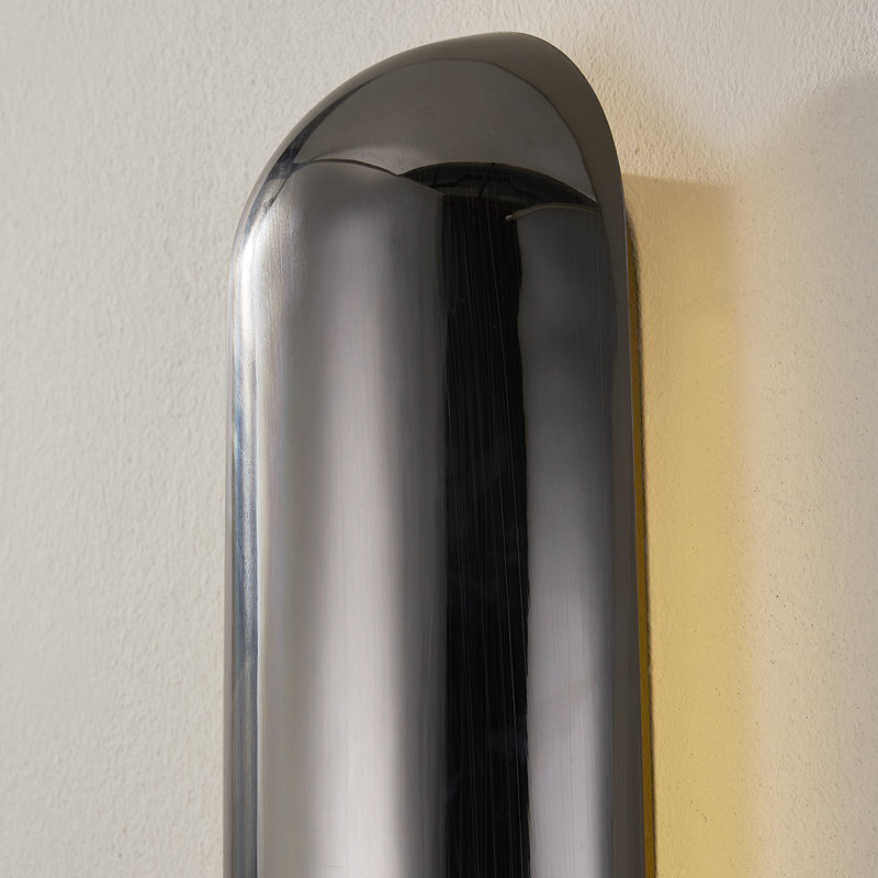 WHEELER 1 LIGHT WALL SCONCE, Black Nickel