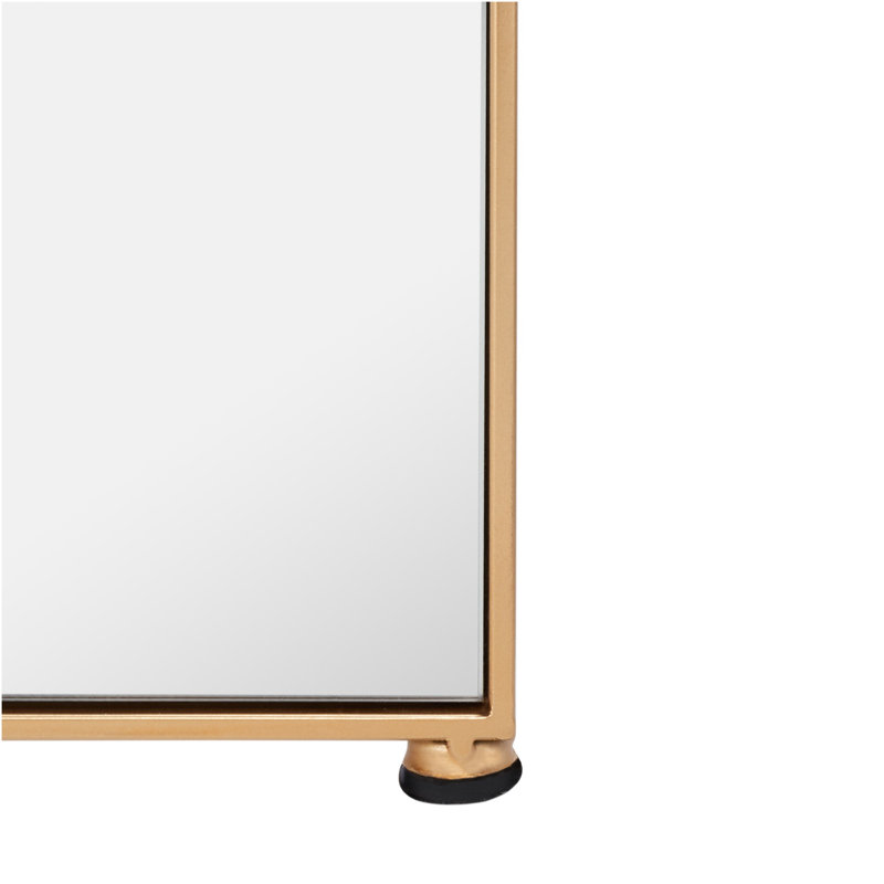 Miroir pleine grandeur Collier, Doré