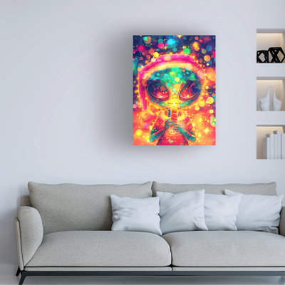 Art sur toile de bougie de Noël Ray Heere