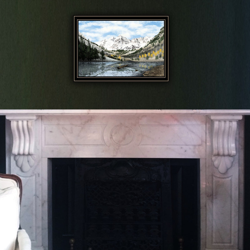 Elegant Maroon Bells Wall Art