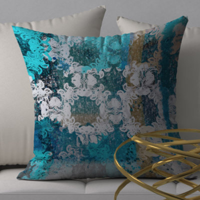 Exotic Attraction Modern Contemporary Decorative Throw Pillow