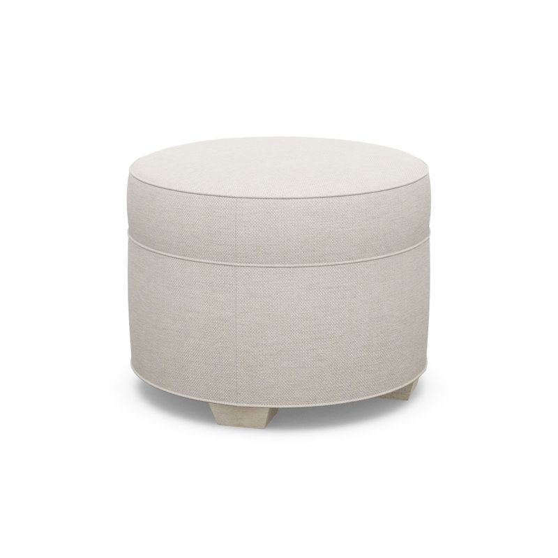 Ottoman Shop Round Ottoman, Sandstone, 8938-70